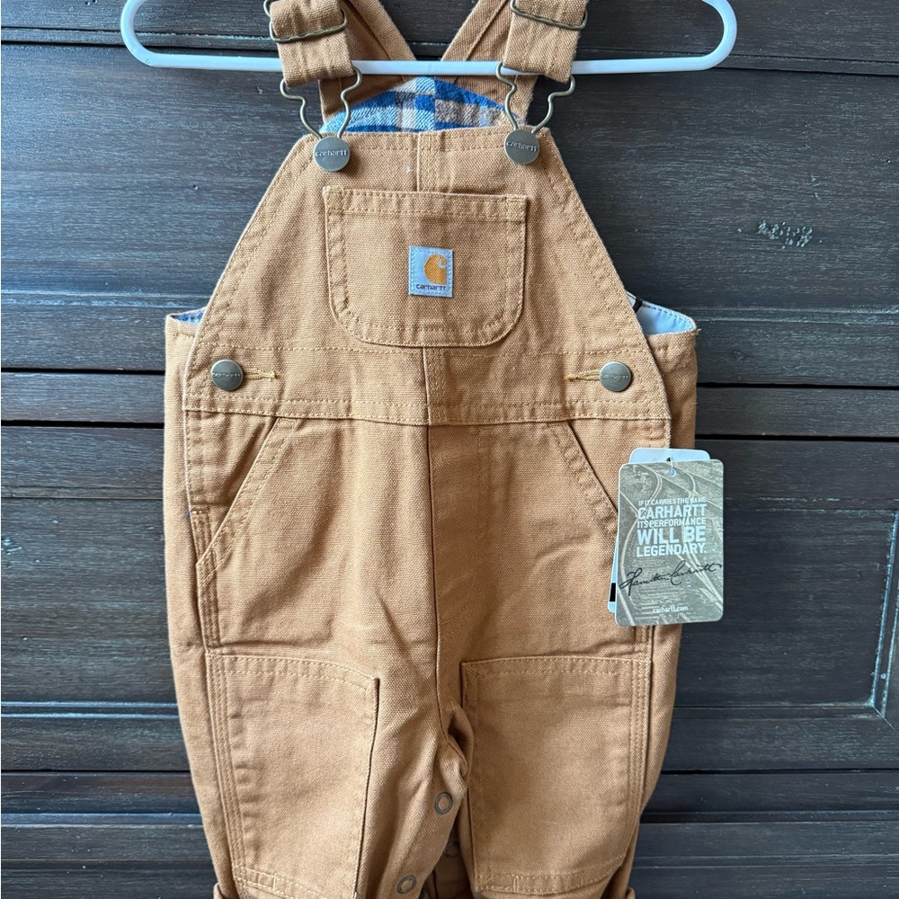Carhartt 3M Tan Overalls NWT